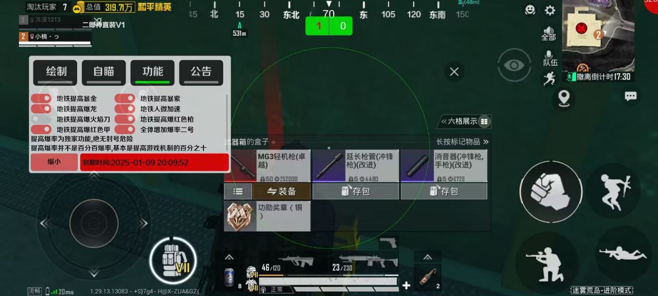 和平精英「战神w」辅助